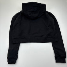 Load image into Gallery viewer, Girls SANTA CRUZ, cotton blend cropped fleece lined hoodie, EUC, size 10,  