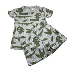 Load image into Gallery viewer, Unisex Seed, crocodiles cotton pyjama set, GUC, size 8,  