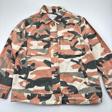 Load image into Gallery viewer, Unisex ZARA KIDS, cotton camo print jacket, GUC, size 8,  