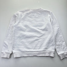 Load image into Gallery viewer, Unisex Country Road, white cotton heritage sweater, GUC, size 10,  