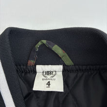 Load image into Gallery viewer, Unisex BABAHLU, camo print zip jacket, embroidered, EUC, size 4,  
