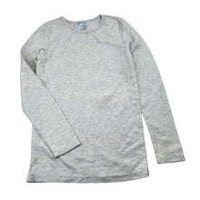 Load image into Gallery viewer, Unisex Anko, grey cotton blend ribbed knit long sleeve t-shirt, FUC, size 6-8,  