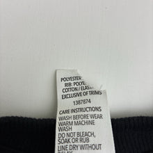 Load image into Gallery viewer, Unisex Brilliant Basics, plain black fleece lined sweater, EUC, size 8,  