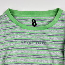 Load image into Gallery viewer, Unisex Cotton On, striped long sleeve t-shirt, wash fade, FUC, size 8,  
