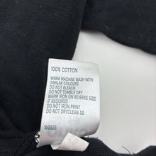 Load image into Gallery viewer, Unisex Anko, black dinosaur cotton long sleeve t-shirt, embroidered, EUC, size 4,  