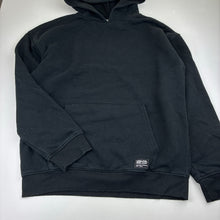 Load image into Gallery viewer, Unisex Anko, black cotton blend fleece lined hoodie, EUC, size 14,  
