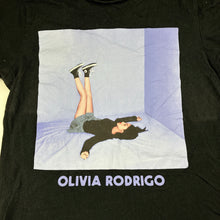 Load image into Gallery viewer, Unisex Olivia Rodrigo, Olivia Rodrigo portrait cotton t-shirt, GUC, size 12,  