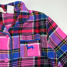 Load image into Gallery viewer, Unisex Peter Alexander, flannel cotton pyjama top, embroidered dog, GUC, size 3,  