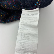 Load image into Gallery viewer, Girls Cotton On, navy cotton blend knit cardigan, EUC, size 5,  