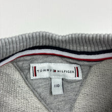 Load image into Gallery viewer, Unisex Tommy Hilfiger, grey cotton sweater, embroidered, EUC, size 5,  