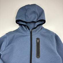 Load image into Gallery viewer, Unisex Anko, blue zip hooded jacket, GUC, size 6,  