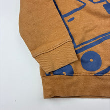 Load image into Gallery viewer, Boys Cat &amp; Jack, digger cotton blend fleece lined sweater, pilling, FUC, size 4,  