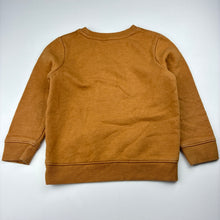 Load image into Gallery viewer, Boys Cat &amp; Jack, digger cotton blend fleece lined sweater, pilling, FUC, size 4,  