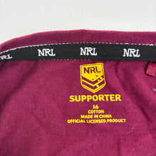 Load image into Gallery viewer, Unisex NRL, Manly Sea Eagles cotton long sleeve t-shirt, EUC, size 16,  