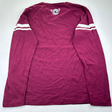 Load image into Gallery viewer, Unisex NRL, Manly Sea Eagles cotton long sleeve t-shirt, EUC, size 16,  