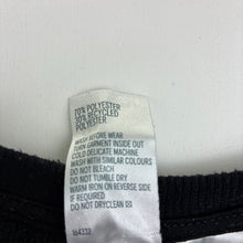 Load image into Gallery viewer, Girls Anko, black fleece pyjama top, pilling, FUC, size 8,  