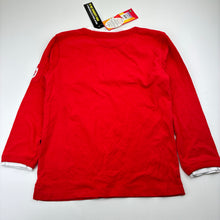 Load image into Gallery viewer, Unisex NRL, St George Illawarra Dragons cotton long sleeve t-shirt, NEW, size 6,  