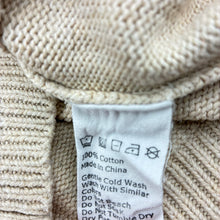Load image into Gallery viewer, Girls Jamie Kay, beige cotton knit sweater, embroidered cherries, EUC, size 5,  