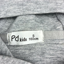 Load image into Gallery viewer, Unisex Pd kids, grey marle hoodie sweater, EUC, size 14,  