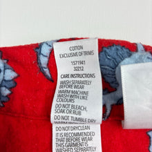 Load image into Gallery viewer, Boys Brilliant Basics, dinosaur flannel cotton pyjama top, GUC, size 7,  