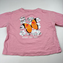 Load image into Gallery viewer, Girls Target, cotton long sleeve t-shirt, butterfly, EUC, size 3,  