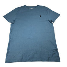 Load image into Gallery viewer, Unisex Next, blue cotton t-shirt, embroidered stag, GUC, size 13,  