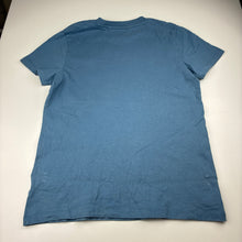 Load image into Gallery viewer, Unisex Next, blue cotton t-shirt, embroidered stag, GUC, size 13,  