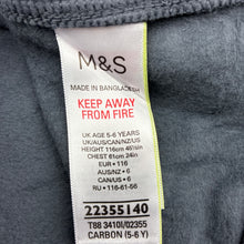 Load image into Gallery viewer, Boys M&amp;S, cotton blend fleece lined sweater,flip sequin monster truck, EUC, size 6,  