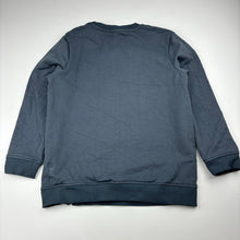 Load image into Gallery viewer, Boys M&amp;S, cotton blend fleece lined sweater,flip sequin monster truck, EUC, size 6,  