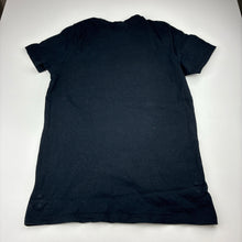 Load image into Gallery viewer, Unisex Ellesse, black cotton t-shirt, GUC, size 12-13,  