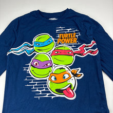 Load image into Gallery viewer, Unisex Nickelodeon, Teenage Mutant Ninja Turtles cotton long sleeve t-shirt, EUC, size 7,  