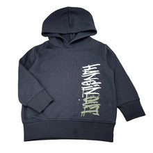 Load image into Gallery viewer, Boys Tilt, grey cotton blend fleece lined hoodie, pilling, FUC, size 3,  