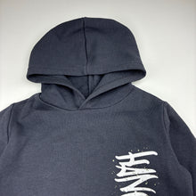 Load image into Gallery viewer, Boys Tilt, grey cotton blend fleece lined hoodie, pilling, FUC, size 3,  