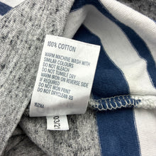 Load image into Gallery viewer, Boys Anko, striped cotton long sleeve t-shirt, wash fade, FUC, size 8,  