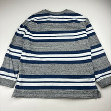 Load image into Gallery viewer, Boys Anko, striped cotton long sleeve t-shirt, wash fade, FUC, size 8,  