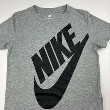 Load image into Gallery viewer, Unisex Nike, grey marle cotton blend t-shirt, GUC, size 5-6,  