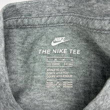 Load image into Gallery viewer, Unisex Nike, grey marle cotton blend t-shirt, GUC, size 5-6,  
