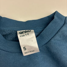 Load image into Gallery viewer, Unisex Anko, blue cotton blend fleece lined sweater, New York, EUC, size 5,  
