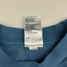 Load image into Gallery viewer, Unisex Anko, blue cotton blend fleece lined sweater, New York, EUC, size 5,  