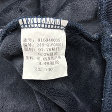 Load image into Gallery viewer, Unisex TOPFEELING Kids, navy fleece lined astronaut sweater, wash fade, FUC, size 10,  