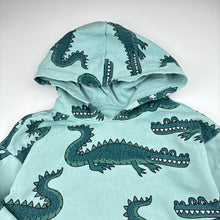 Load image into Gallery viewer, Unisex Target, cotton blend fleece lined hoodie, crocodiles, FUC, size 7,  