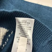 Load image into Gallery viewer, Unisex Miffy, blue knit sweater, rabbit, EUC, size 1,  