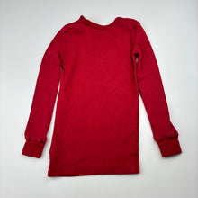 Load image into Gallery viewer, Girls JINGLES &amp; JOY, red cotton long sleeve pyjama top, Christmas, EUC, size 3,  