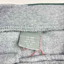 Load image into Gallery viewer, Unisex grey, cotton blend fleece lined pants, elasticated, EUC, size 1,  
