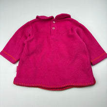 Load image into Gallery viewer, Girls Puddle Ducklings, vintage cotton fleece sweater, embroidered, GUC, size 0,  