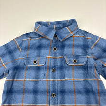 Load image into Gallery viewer, Unisex Target, check flannel cotton long sleeve shirt, GUC, size 1,  