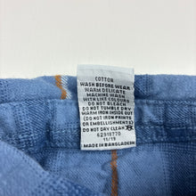 Load image into Gallery viewer, Unisex Target, check flannel cotton long sleeve shirt, GUC, size 1,  