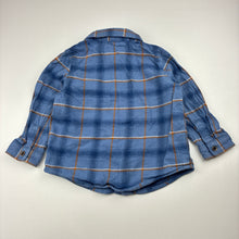 Load image into Gallery viewer, Unisex Target, check flannel cotton long sleeve shirt, GUC, size 1,  