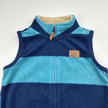 Load image into Gallery viewer, Unisex Carter's, zip fleece vest, lion, GUC, size 2,  
