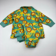 Load image into Gallery viewer, Unisex Baby Berry, flannel cotton pyjama set, lions, EUC, size 0,  
